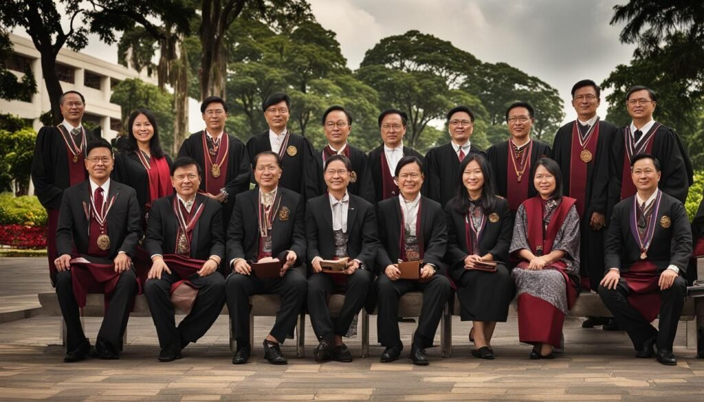 Faculty at UP Diliman