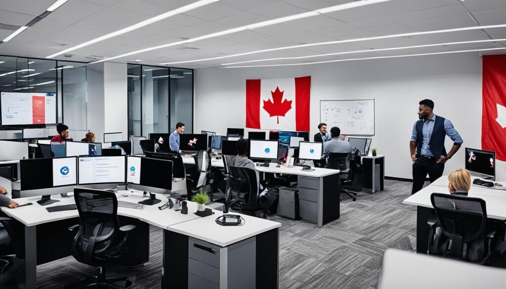 IT professionals in Canadian job market
