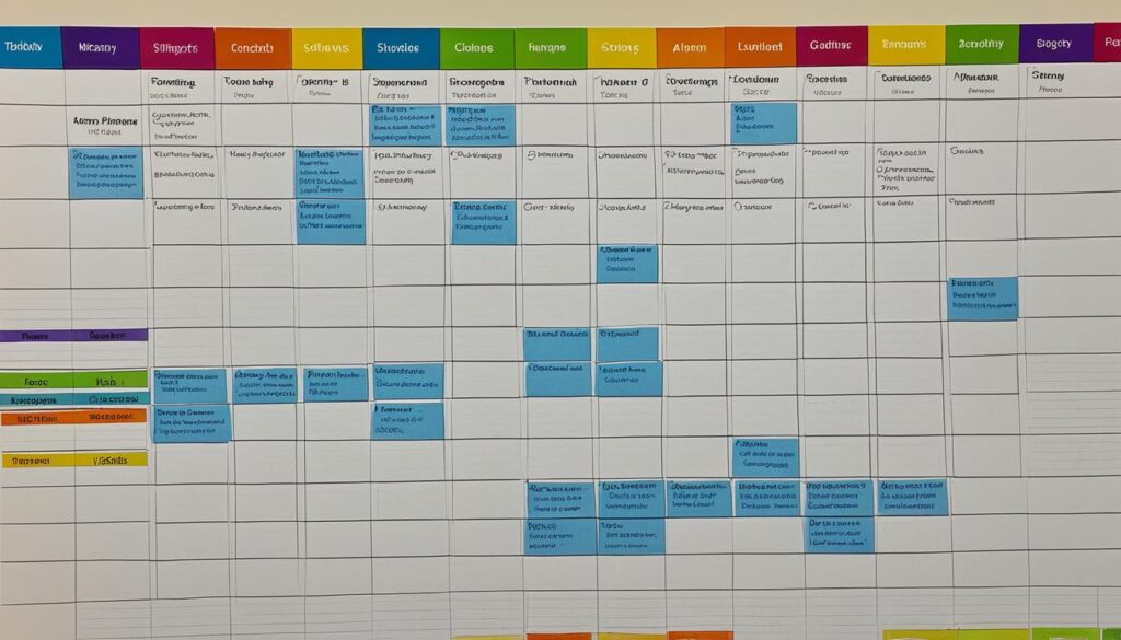 choosing classes and planning ideal schedule