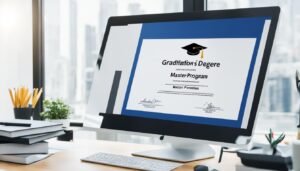 is an online master's degree respected