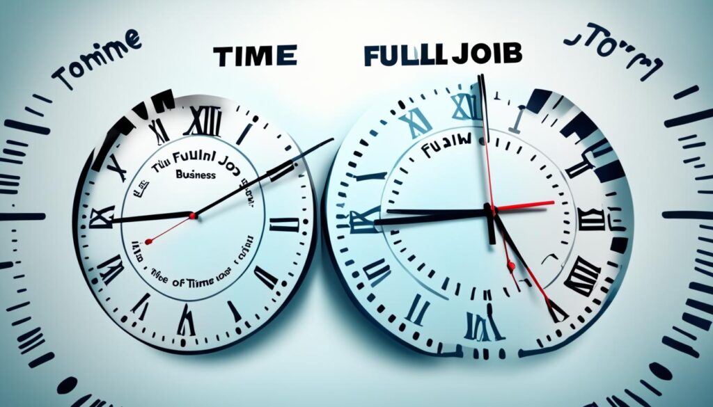 managing time effectively when juggling a full-time job and side business