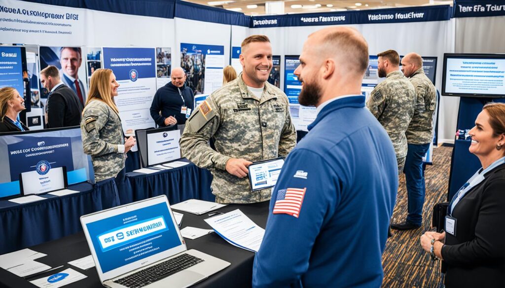 resources for military veterans seeking civilian employment and training