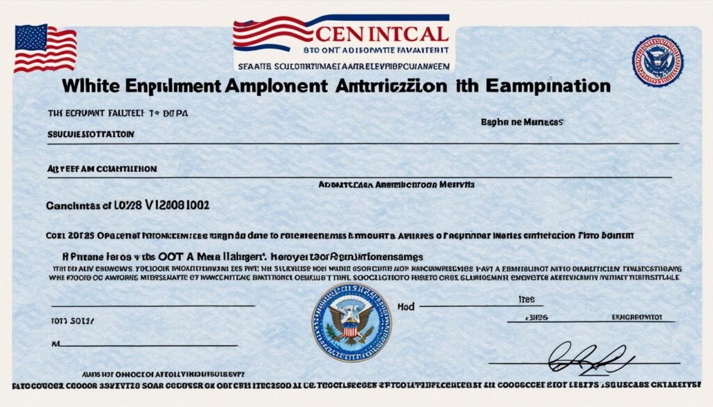 Employment Authorization Document for OPT