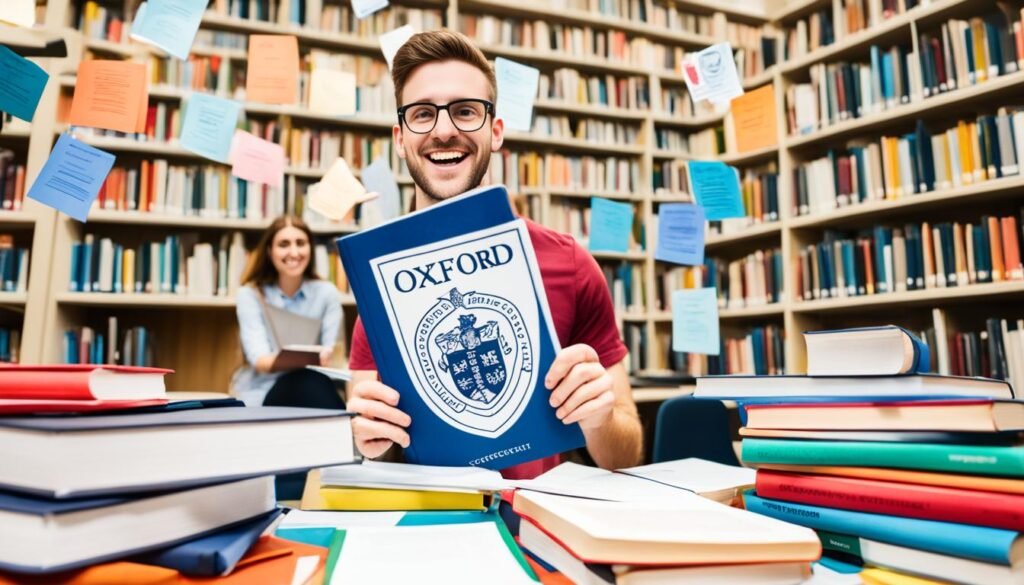 Oxford scholarships with separate application