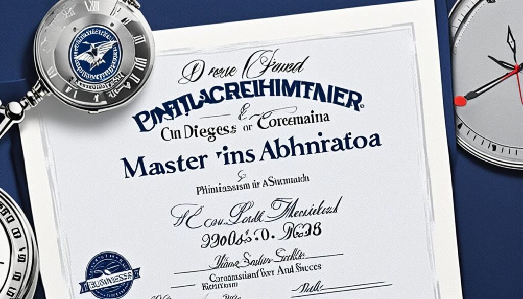 Master's in Business Administration