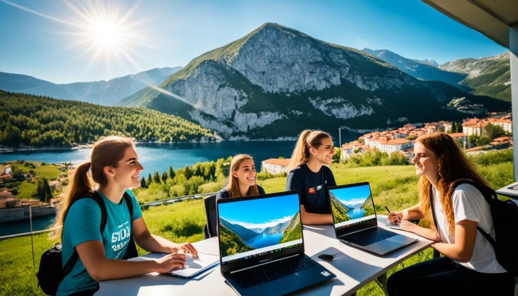 digital learning in Montenegro