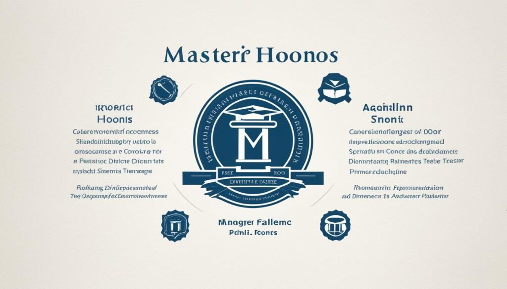 Master's Degree Honors