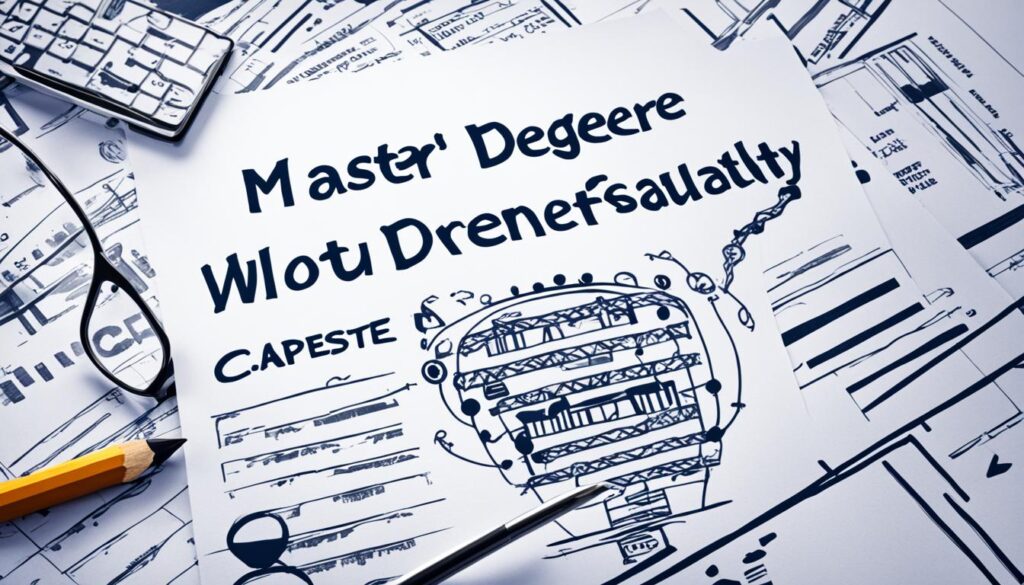 Master's Degree Without Capstone