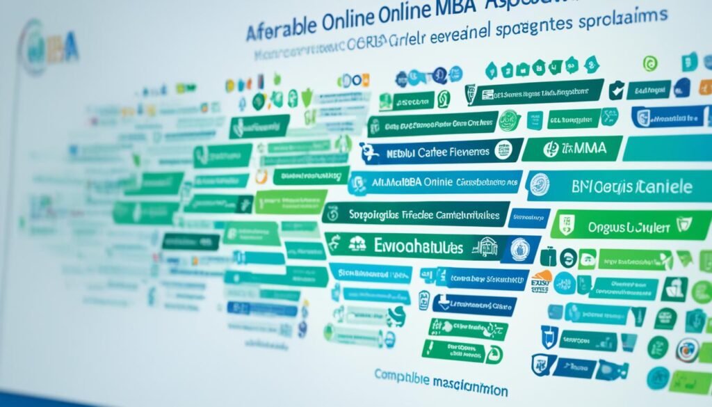 affordable online MBA programs