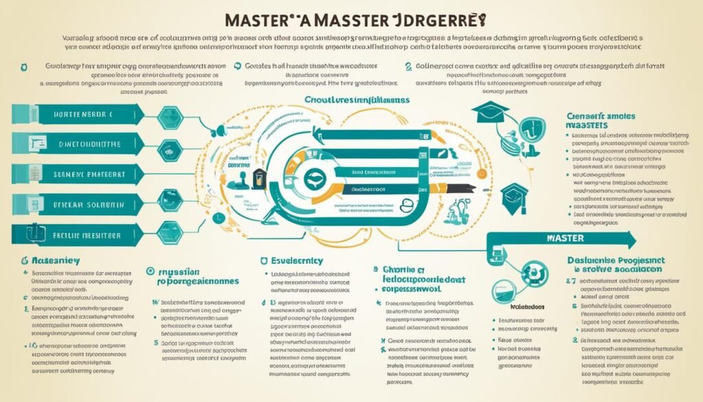 master's degree requirements and coursework