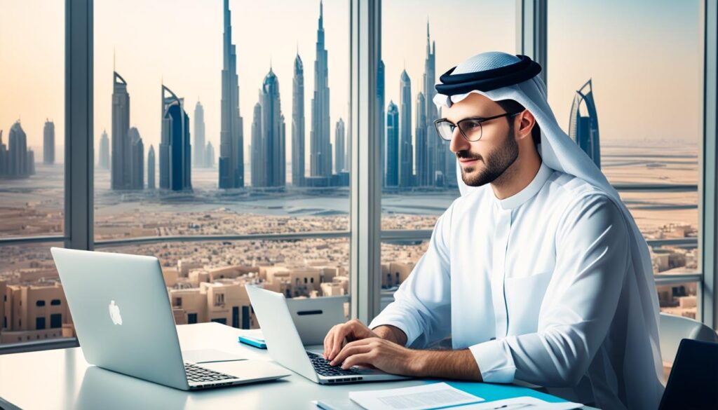 online master degree dubai