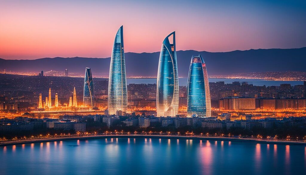 Baku skyline