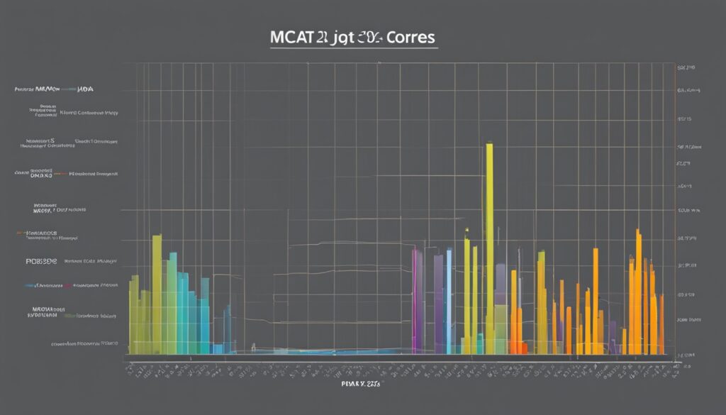 MCAT scores by major