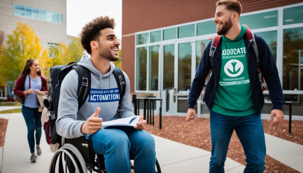 advocating for disability accommodations