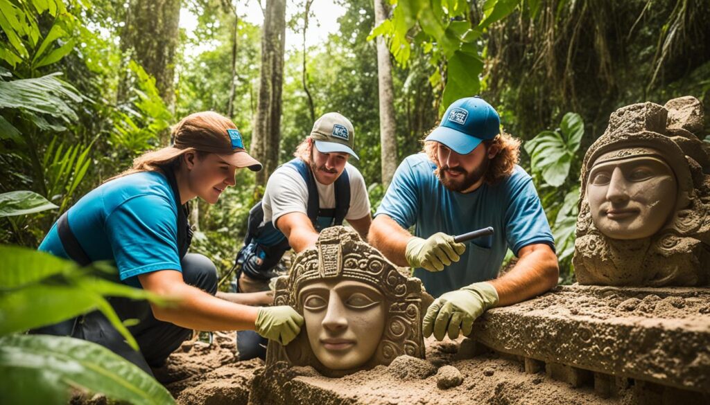 belize mayan archaeology field school